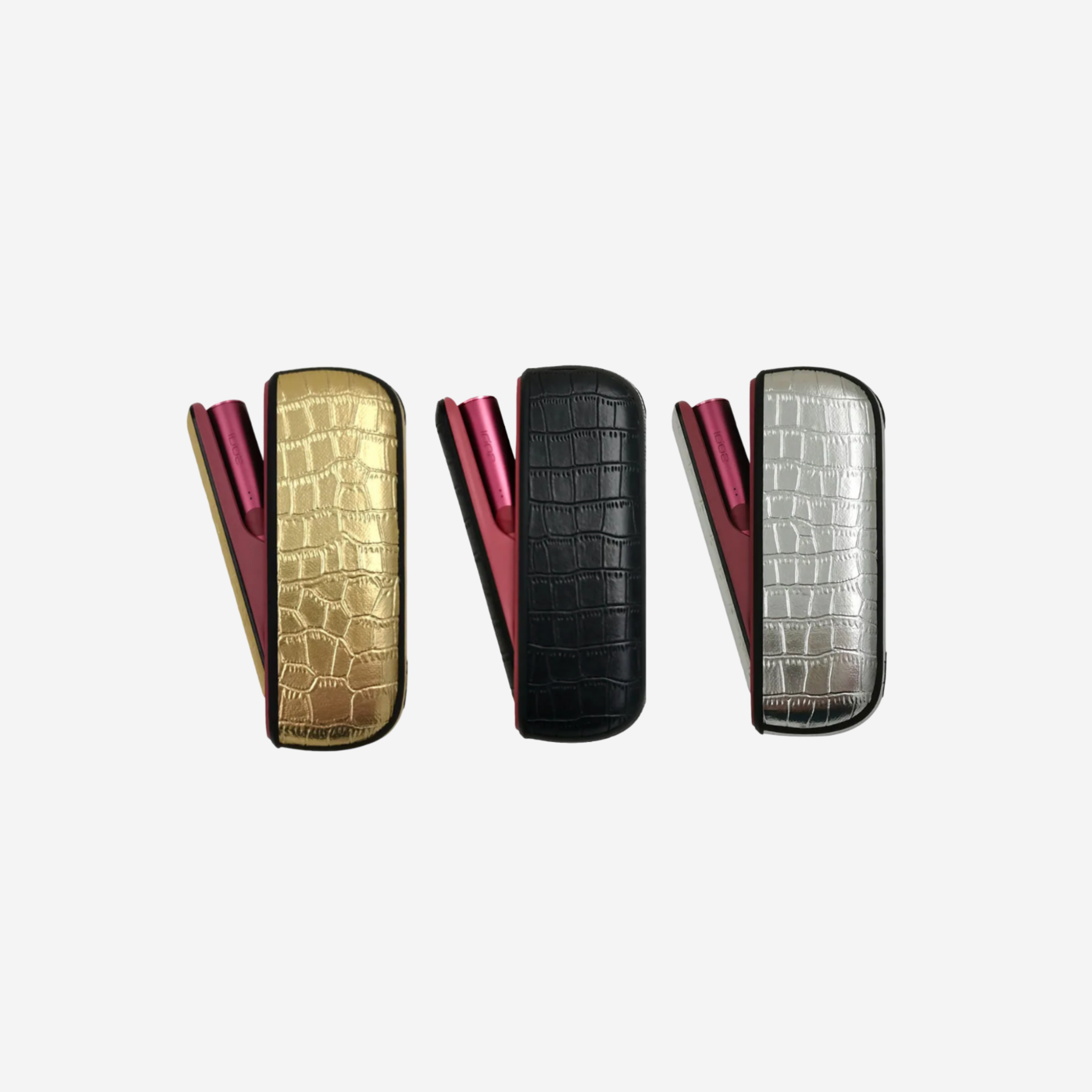Vitello Croco case Bundle (Set of 3)