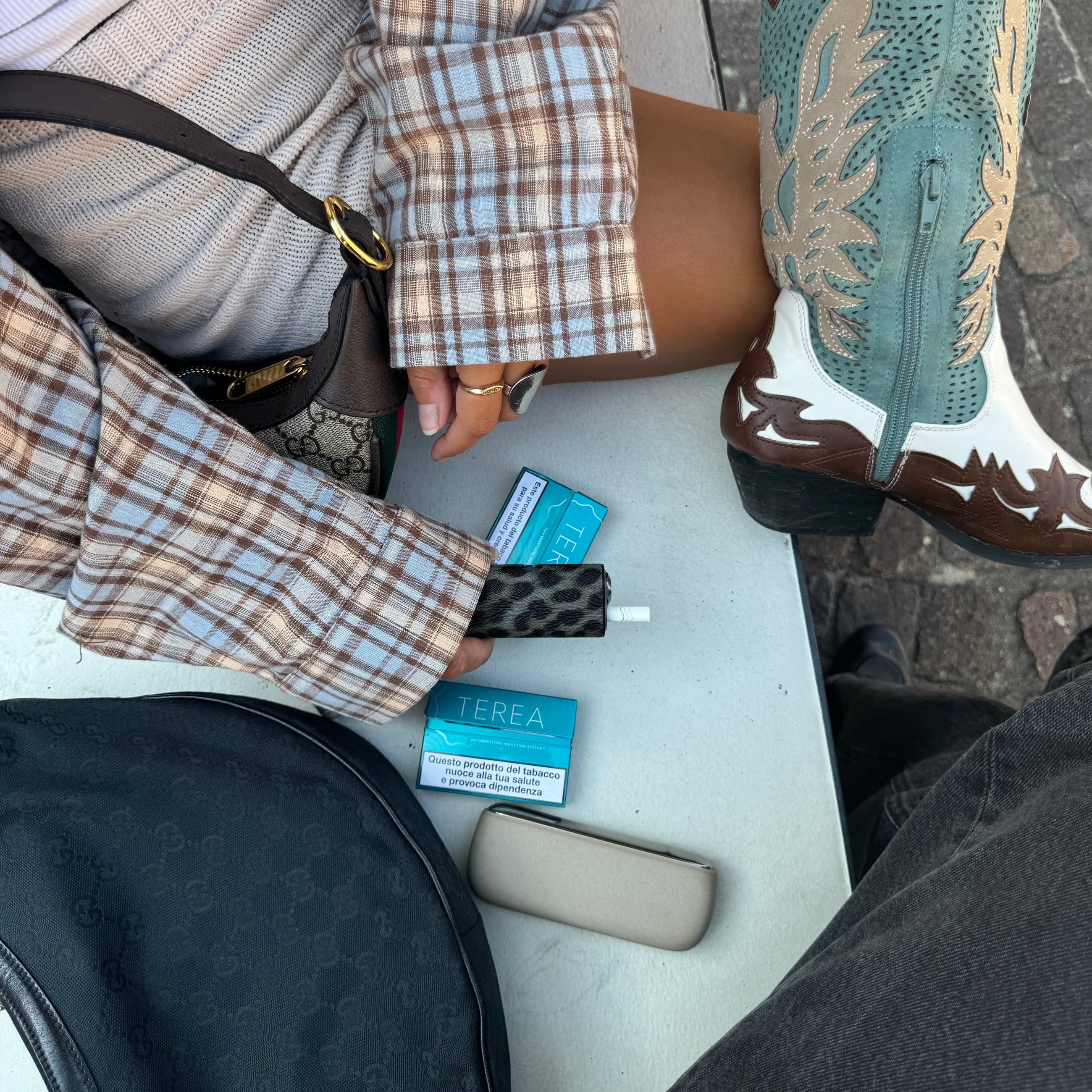 Fashionable PC Leather Case