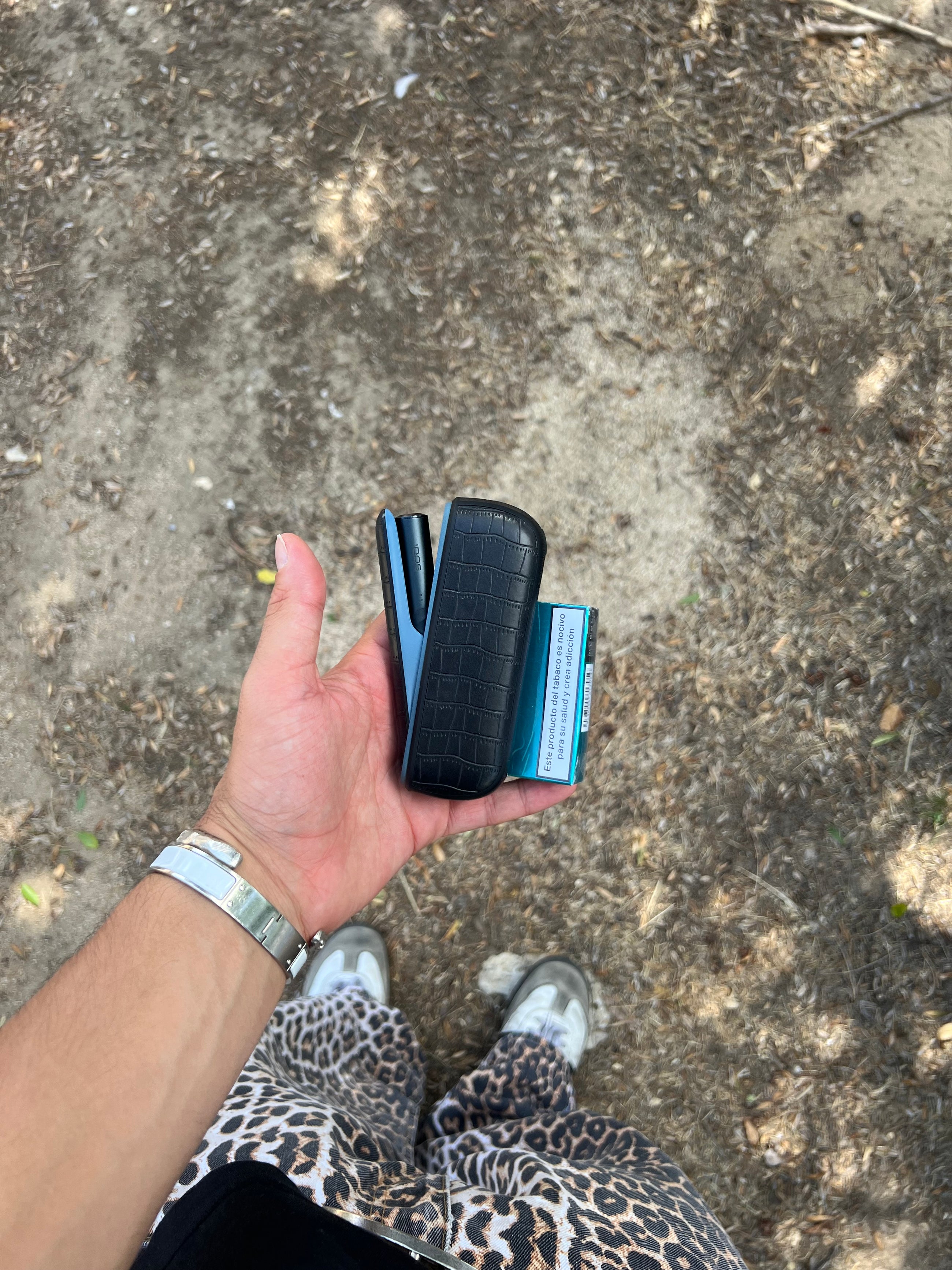 Black Croco IQOS Case