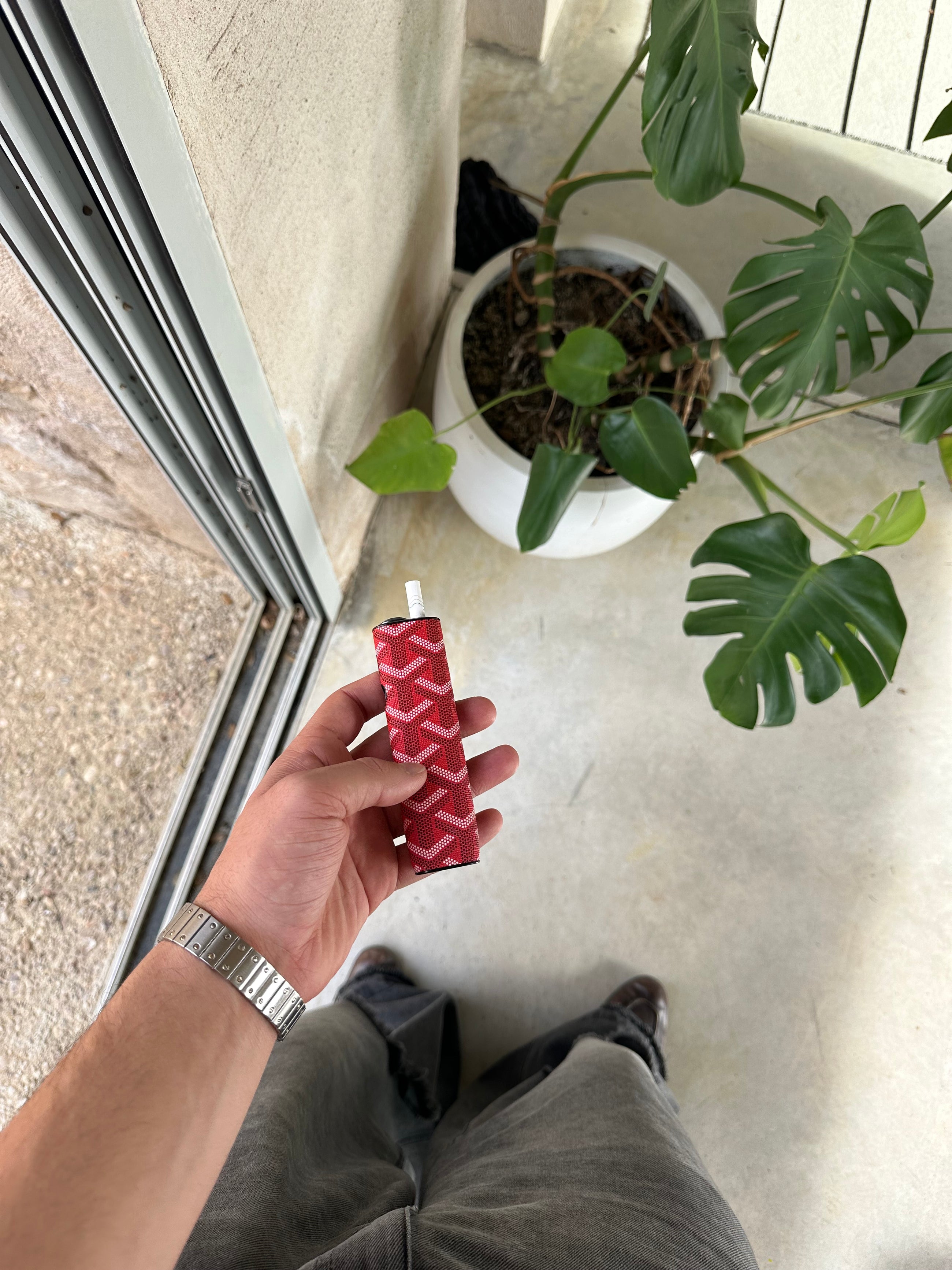 Vitello One Red Case — Compatible with ILUMA ONE