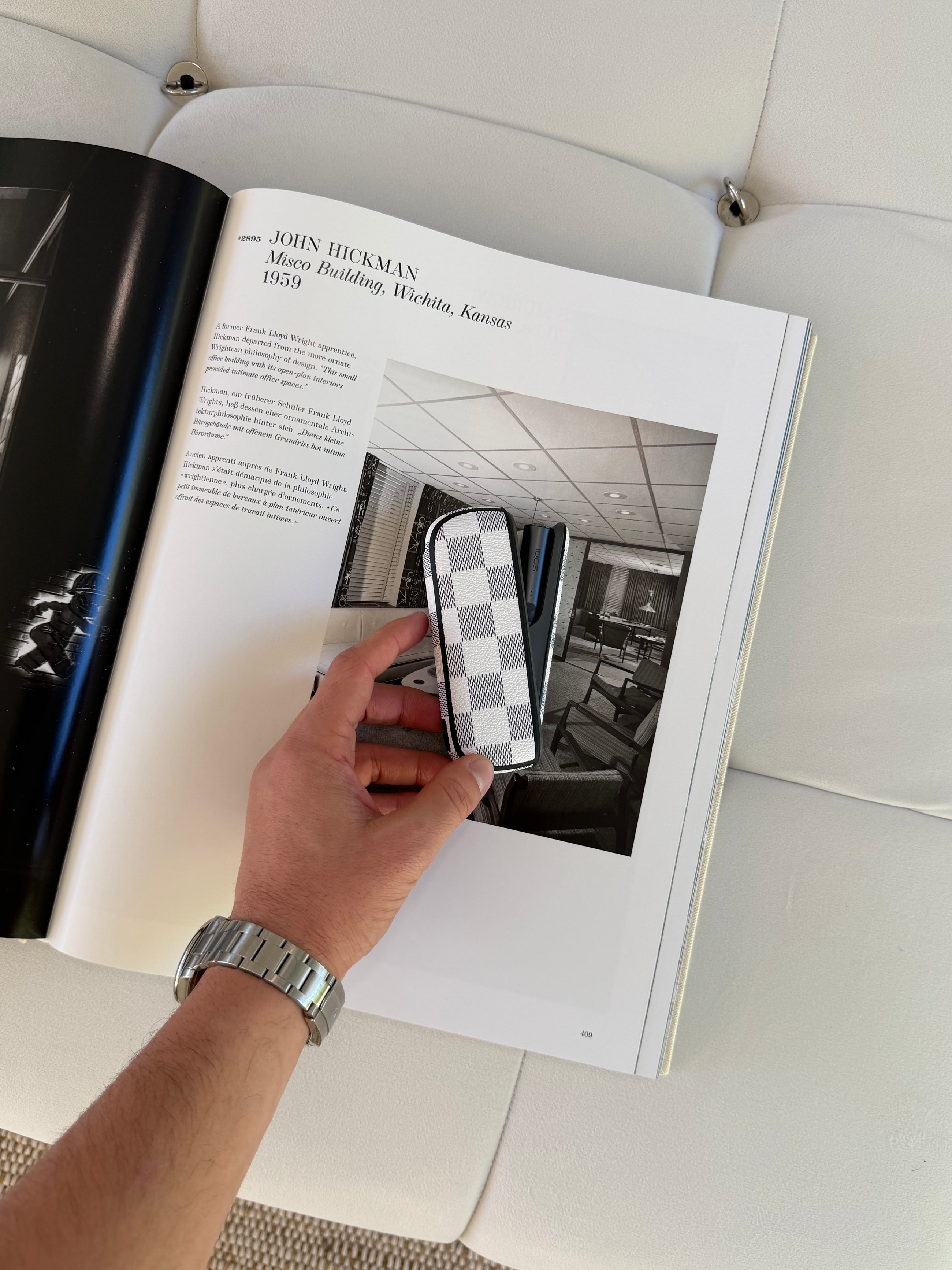 Vitello carrera White— Compatible with ILUMA/i