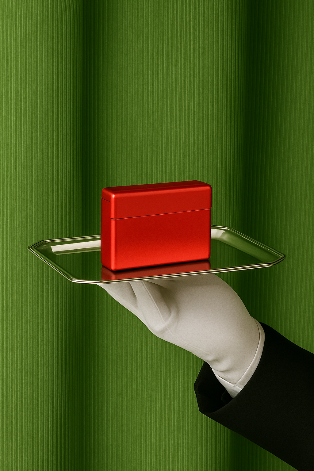 Vitello Crimson Box