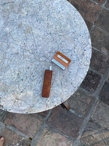 Vitello One Mocha Croco Case — Compatible with ILUMA ONE