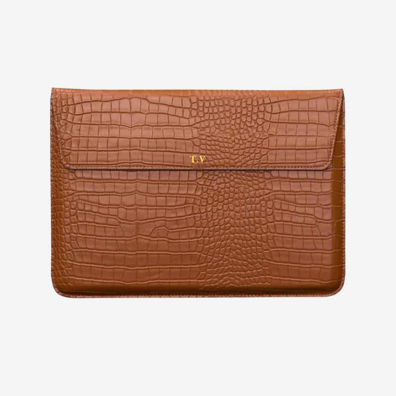 Brown Croco Case