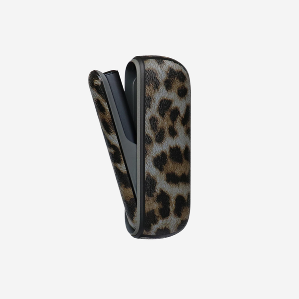 Leopard Print Leather Case - IQOS ILUMA | TheVitello
