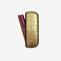 Vitello Gold Croco Case — Compatible with ILUMA