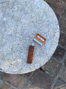 Vitello One Mocha Croco Case — Compatible with ILUMA ONE