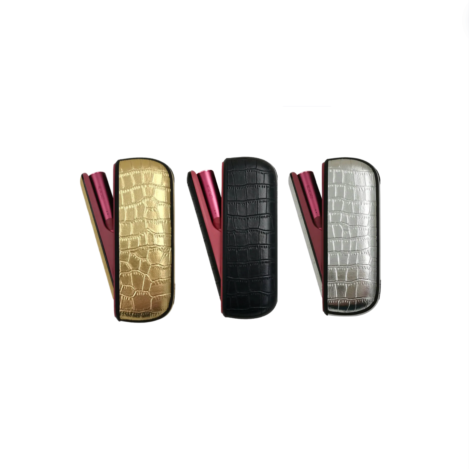Vitello Croco case Bundle (Set of 3)