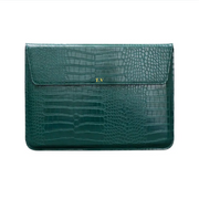 Croco Laptop Leather Case